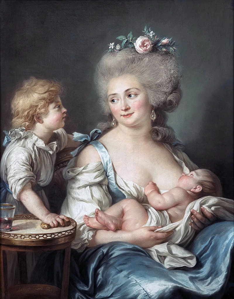 Ritratto della signora Mitoire con i figli - Getty Center, Los Angeles